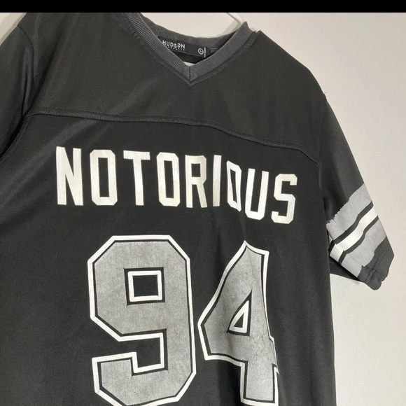 Other - Hudson Outerwear  Black Jersey Notorious 94 Men’s  SZ Large